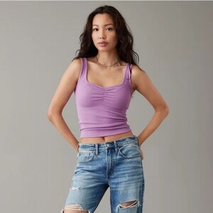 AE Cinch Front Plush Tank